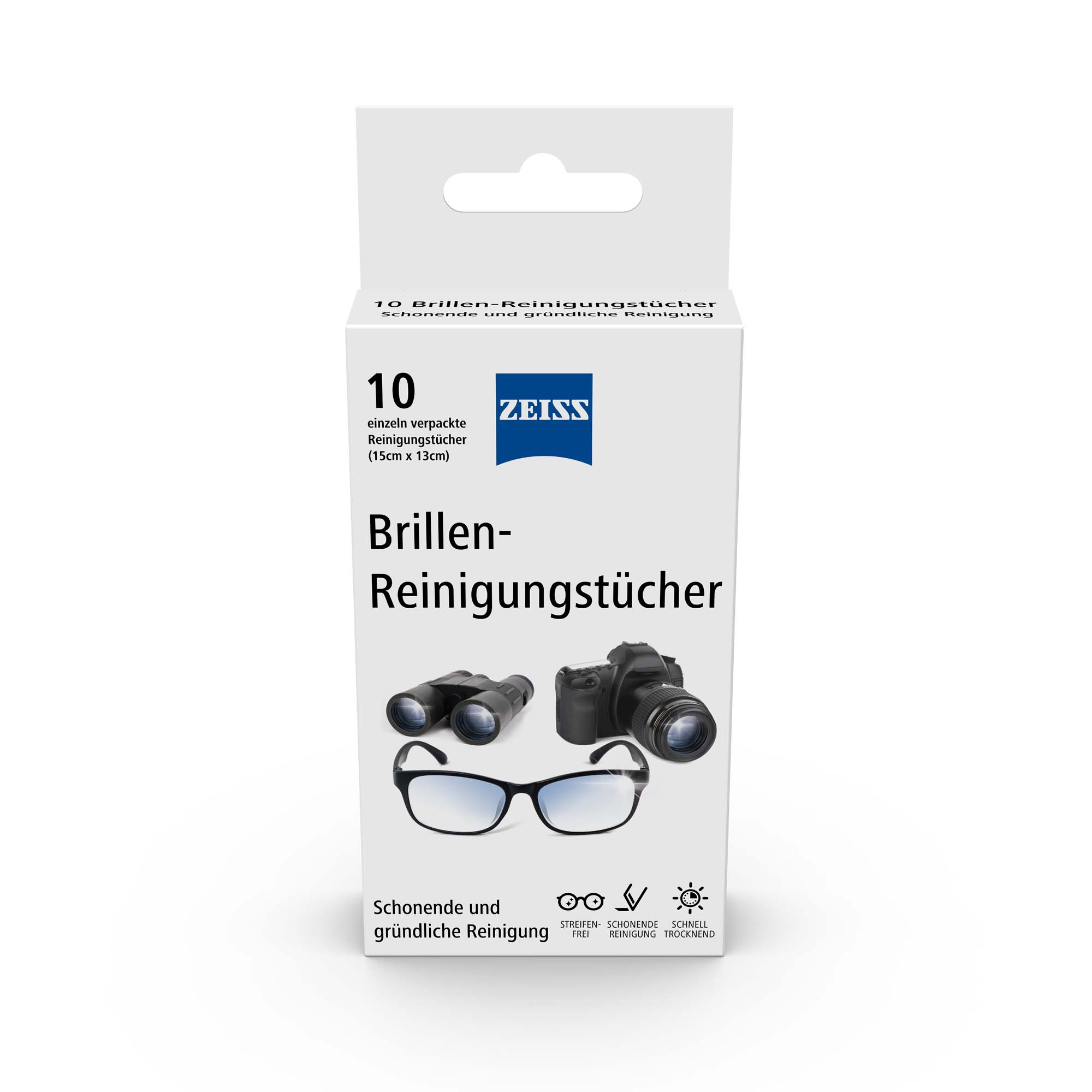 Zeiss Brillen-Reinigungs Tücher 10ST
