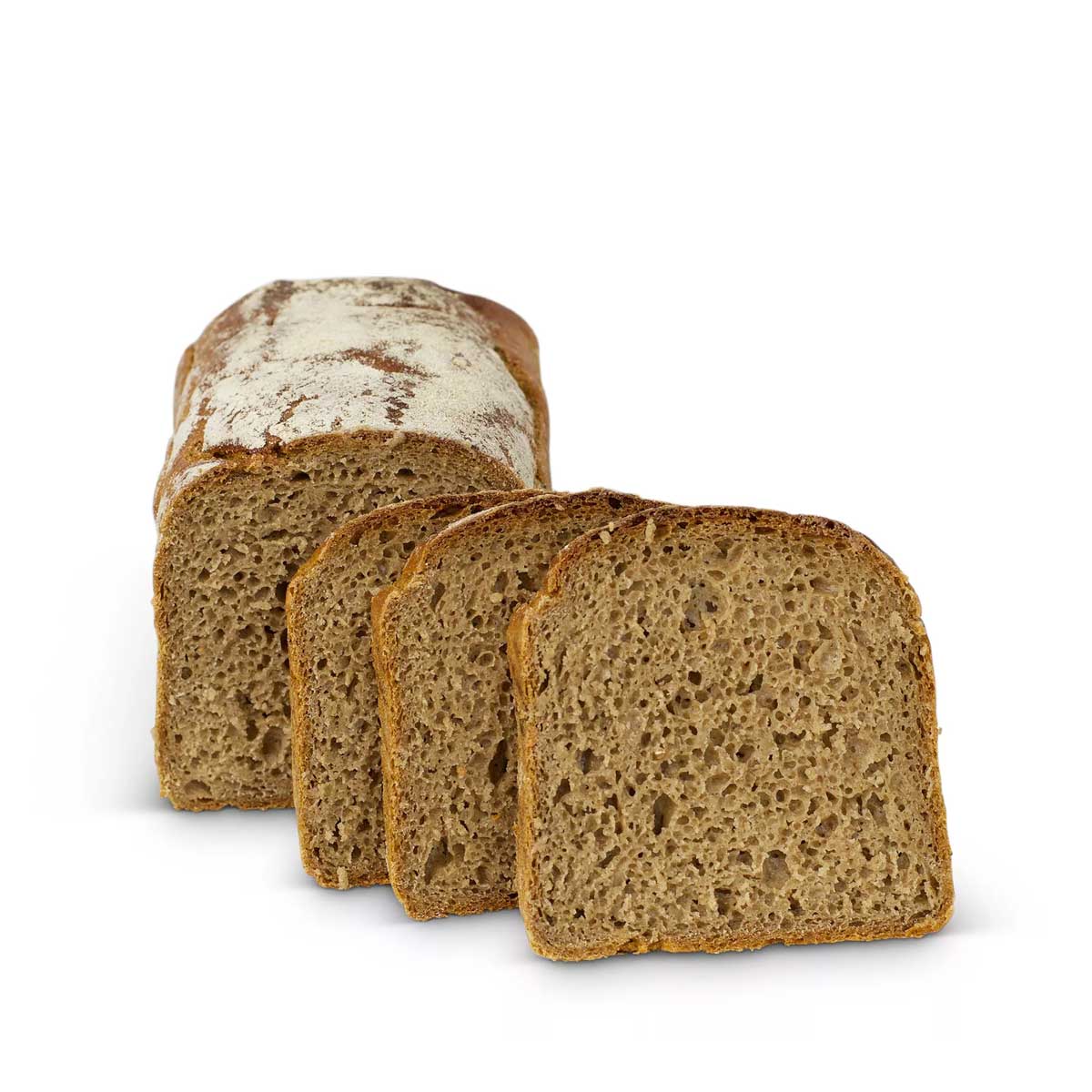 Roggenbrot „Roggenbrikett“ aus Natursauerteig – Bild 2