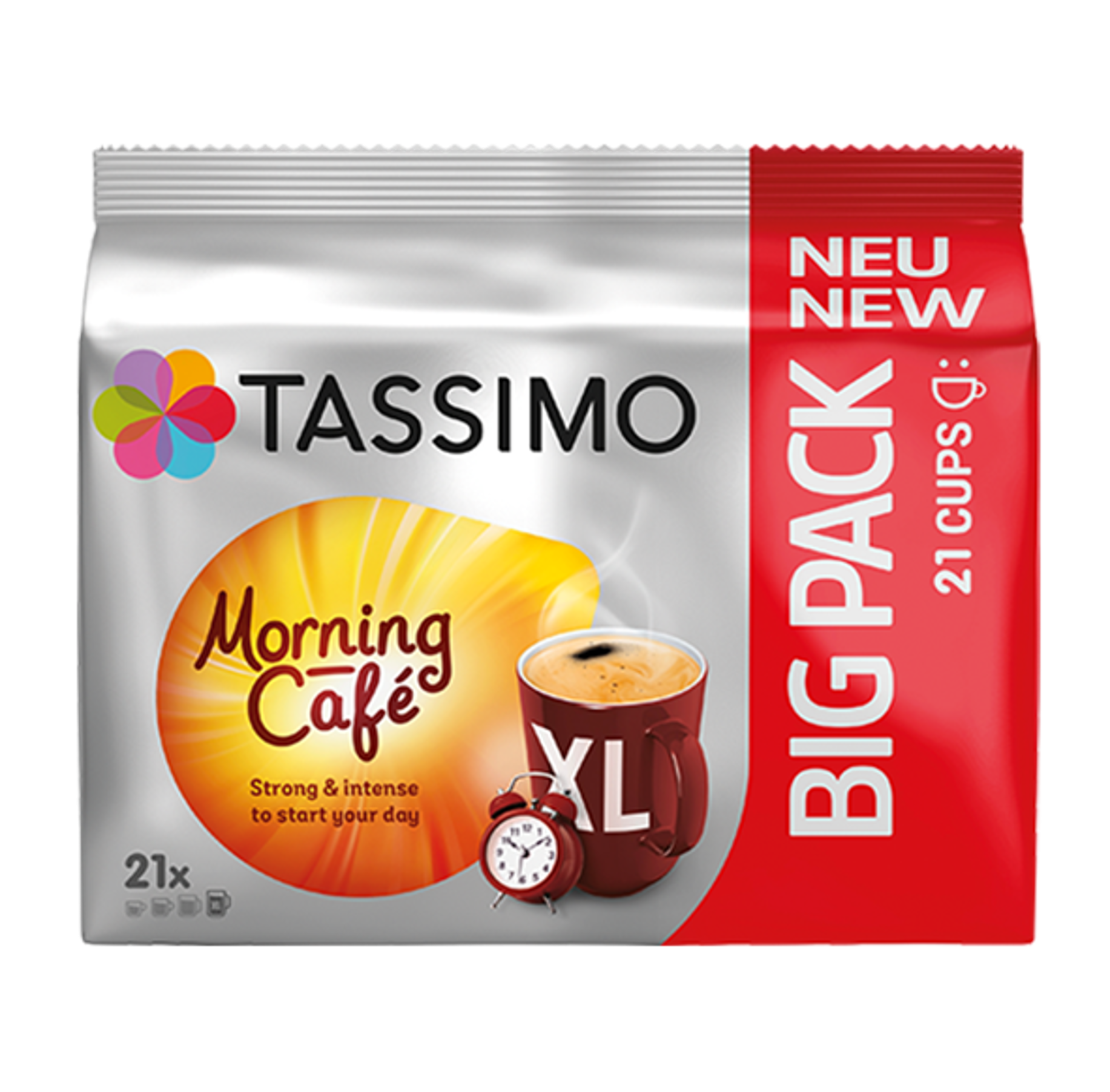 Tassimo Morning Café XL Strong & Intense 21St 163,8g