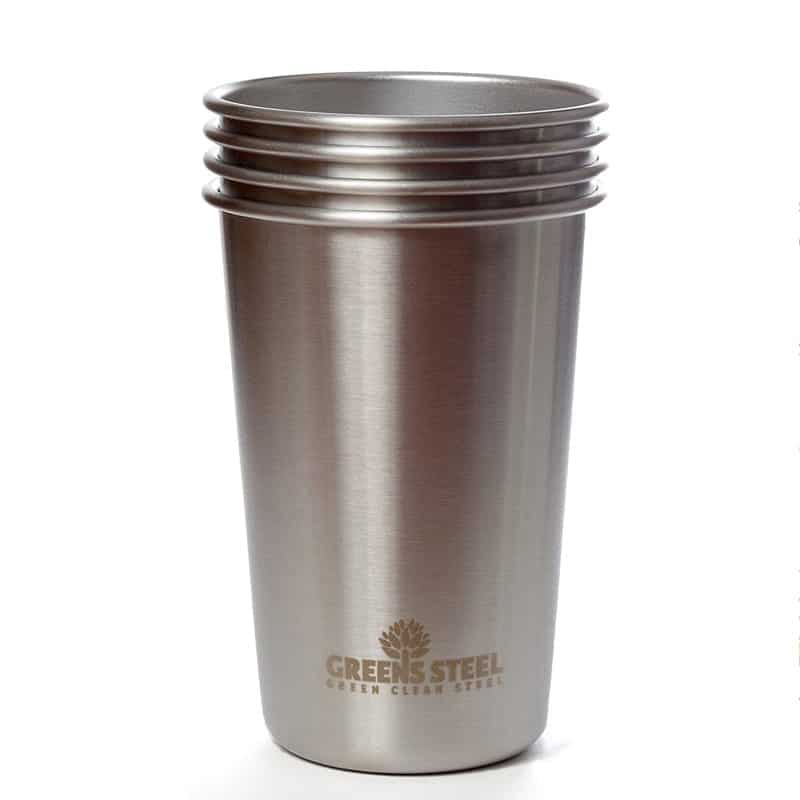 Edelstahlbecher